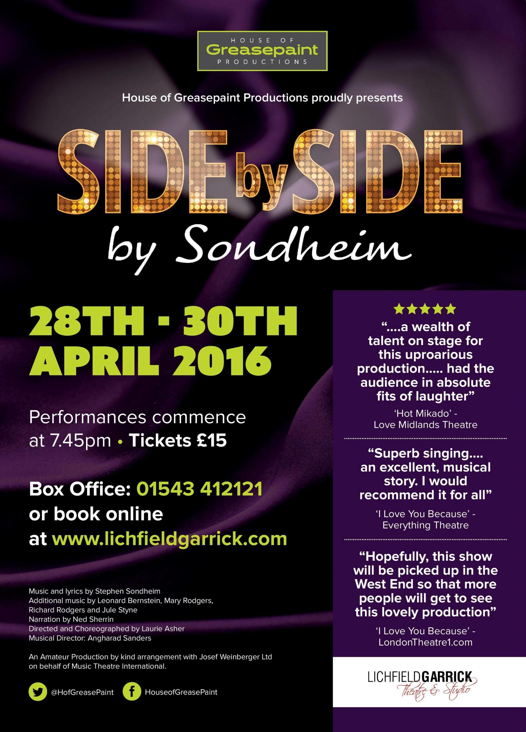 Side By Side By Sondheim